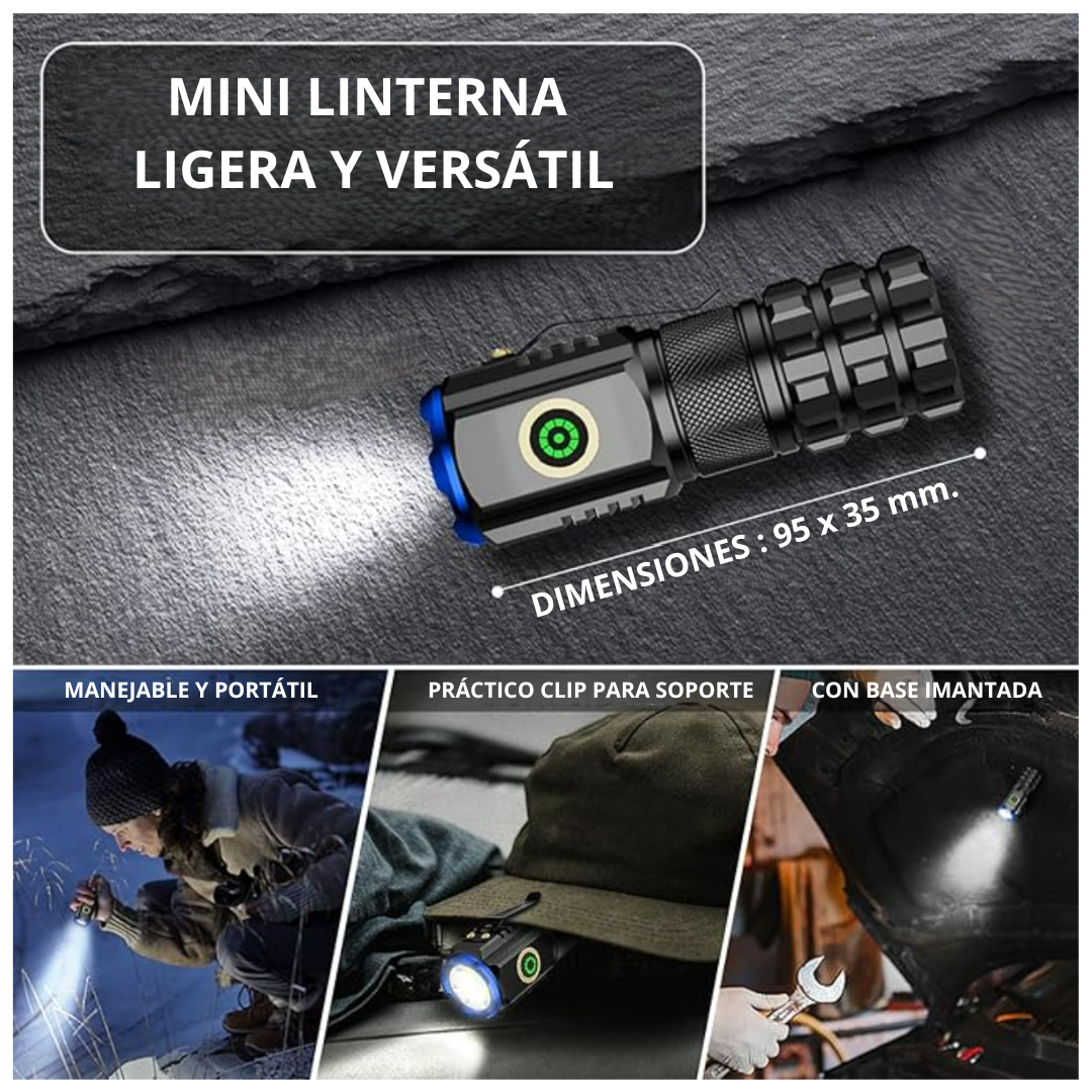 PACK 2x mini linterna 3led (ALM#2-PR2)