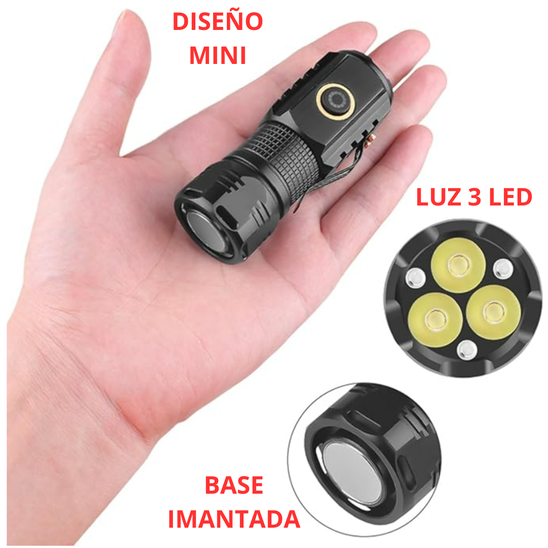 PACK 2x mini linterna 3led (ALM#2-PR2)