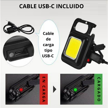 linterna 3led mini + linterna llavero (LM LV ALM#2)